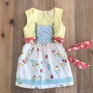 Matilda Jane cupcake toddler dress, size 4
